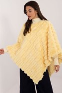 Sweter Ponczo Model AT-PN-2347.88 Light Yellow - AT AT