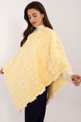 Sweter Ponczo Model AT-PN-2347.88 Light Yellow - AT AT