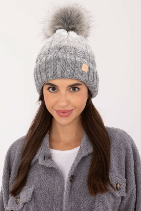 Czapka Model JK-CZ-52.31 Grey - Rue Paris Rue Paris