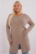 Sweter Damski Model PM-SW-PM793.01 Dark Beige - Factory Price Factory Price