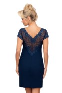 Koszulka nocna Koszula Nocna Model Ismena Dark Blue - Donna Donna