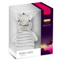 A baby soothe plush night light (zebra doll)