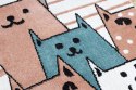 Dywan BEO GATTI kolor koralowy 120x170 Hakano - RUG/LU/BEO/GATTI/PINK/120x170