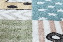 Dywan BEO PETS kolor zielony 120x170 Hakano - RUG/LU/BEO/PETS/MULTICOLOUR/120x170