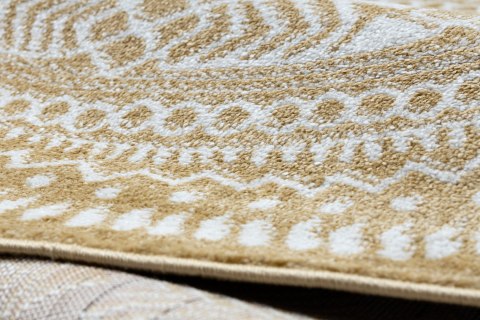 Dywan okrągły BEO kolor złoty styl dziecięcy r160 Hakano - RUG/LU/BEO/NAPKIN/MUSTARD/R160