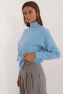 Sweter Damski Model AT-SW-2339.54 Blue - AT AT