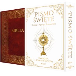 Pismo Święte Starego i Nowego Testamentu Biblia domowa W ETUI PIĘKNA DUŻA