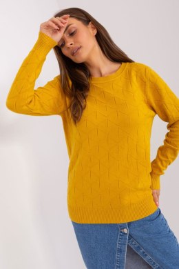 Sweter Damski Model AT-SW-232901.25X Dark Yellow - AT AT