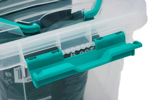 Pojemnik plastikowy 5,0L PROSTOKĄT MULTI BOX z pokrywką i uchwytem Chomik