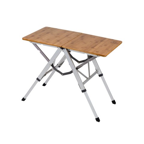 Stolik turystyczny SKŁADANY 70x40cm BAMBUSOWY Bo Camp