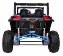 Buggy UTV-MX na akumulator dla dzieci Niebieski + Napęd 4x4 + Pilot + Audio LED + Schowek + EVA + Wolny Start