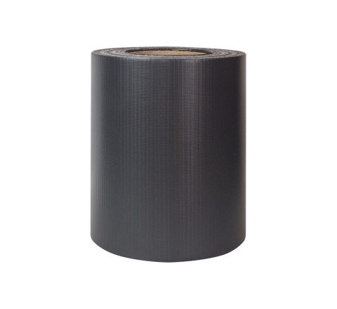Taśma ogrodzeniowa GRAFIT 19cm x 35mb LITE PVC 450g/m2 + 20 klipsów GRATIS Thermoplast