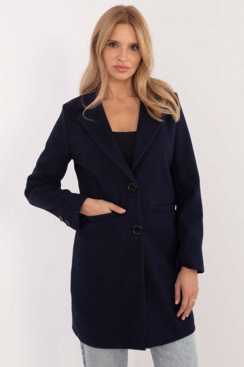 Płaszcz Damski Model TW-PL-BI-25533.18 Navy - Och Bella Och Bella