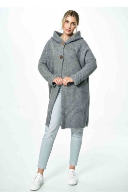 Sweter Kardigan Model M884 Light Grey - Figl Figl