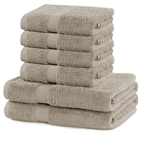 - TOWEL/MARINA/BEI/N/SET2*70x140+4*50x100