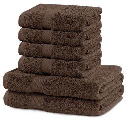 - TOWEL/MARINA/BRO/N/SET2*70x140+4*50x100