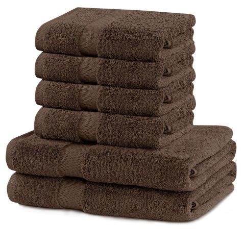 - TOWEL/MARINA/BRO/N/SET2*70x140+4*50x100