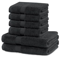 - TOWEL/MARINA/CHARCOAL/N/SET2*70x140+4*50x100