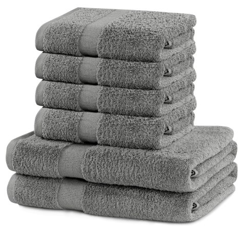 - TOWEL/MARINA/SIL/N/SET2*70x140+4*50x100