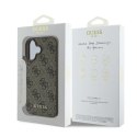 Guess 4G Classic - Etui iPhone 16 Plus (brązowy)