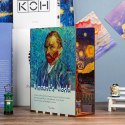 Tonecheer Składany Drewniany Model 3D LED - Book Nook Świat Vincenta