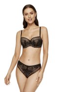 Biustonosz push up Biustonosz push-up Model Astrid B1 Black/Beige - Gorteks Gorteks