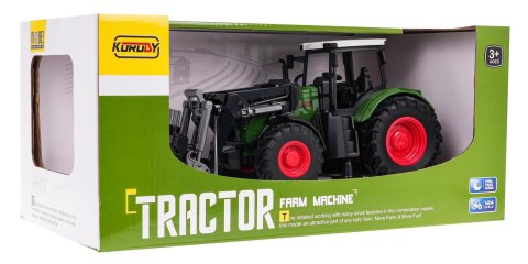 Zielony Traktor z Chwytakiem