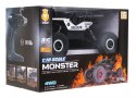 Crawler Monster Zdalnie sterowany Srebrny model 1:18 Ekstremalna jazda