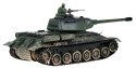 Zdalnie sterowany czołg T-34 dla dzieci 3+ Strzelający model Kamuflaż 1:28 + Wielka Bitwa Czołgów + Dźwięki Światła