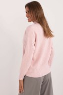 Sweter Damski Model AT-SW-2339.54 Light Pink - AT AT