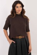 Sweter Damski Model IT-SW-0812.16X Dark Brown - BFG BFG