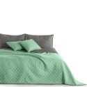 Narzuta AXEL  miętowy materiał mikrofibra 170x210 DecoKing - CHON/AXEL/MINT+STEEL/170X210