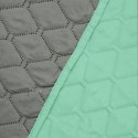 Narzuta AXEL  miętowy materiał mikrofibra 170x210 DecoKing - CHON/AXEL/MINT+STEEL/170X210