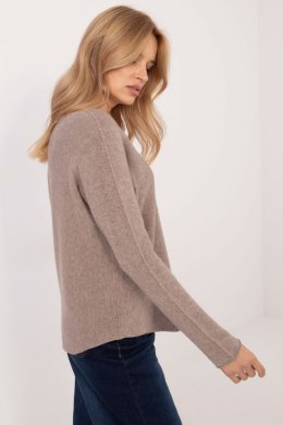 Sweter Damski Model IT-SW-0810.08P Dark Beige - BFG BFG