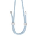 Spigen Universal Strap Set Crossbody & Wrist - Pasek do telefonu na ramię + na nadgarstek (Mute Blue)