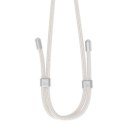 Spigen Universal Strap Set Crossbody & Wrist - Pasek do telefonu na ramię + na nadgarstek (Pearl White)