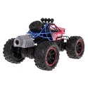 Crawler REAL ROCK z Funkcją Dymu R/C Czerwony