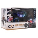 Crawler REAL ROCK z Funkcją Dymu R/C Niebieski