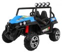 Grand Buggy Strong Lift dla dzieci Niebieski + Napęd 4x4 + Pilot + Bagażnik + Radio MP3 + LED