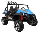 Grand Buggy Strong Lift dla dzieci Niebieski + Napęd 4x4 + Pilot + Bagażnik + Radio MP3 + LED