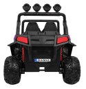 Terenowe Grand Buggy Lift dla dzieci Różowy + Napęd 4x4 + Pilot + Bagażnik + Radio MP3 + LED