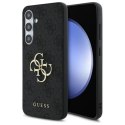 Guess 4G Big Metal Logo - Etui Samsung Galaxy S24 FE (szary)