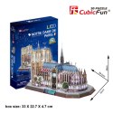 CUBIC FUN PUZZLE 3D LED KATEDRA NOTRE DAME 149 EL. - L173H