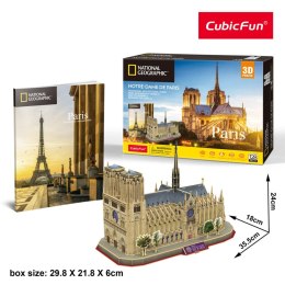 CUBIC FUN PUZZLE 3D NATIONAL GEOGRAPHIC NOTRE DAME