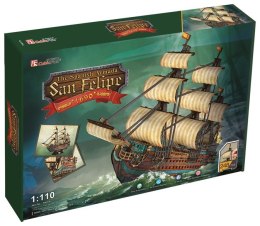 CUBIC FUN PUZZLE 3D ŻAGLOWIEC THE SPANISH ARMADA-SAN FELIPE - T4017H