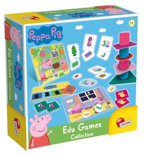 LISCIANI PEPPA PIG MOJA PIERWSZA KOLEKCJA GIER EDUKACYJNYCH