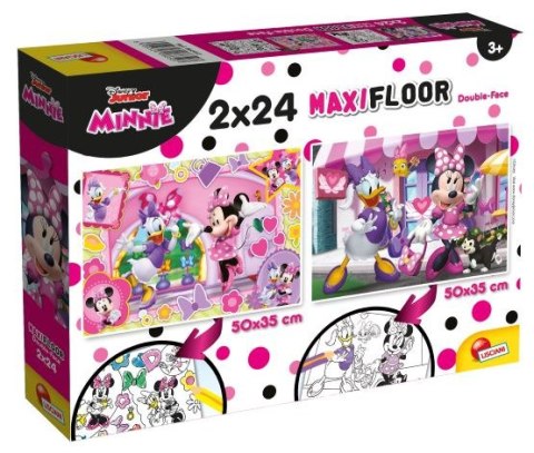 LISCIANI PUZZLE SUPERMAXI 2 X 24 EL. MINNIE