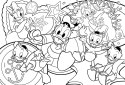 LISCIANI DISNEY PUZZLE DWUSTRONNE MAXI PODŁOGOWE KACZOR DONALD 108 EL.