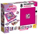 LISCIANI PUZZLE PROGRESYWNE 8 MINNIE