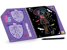 LISCIANI MONSTER HIGH SKETCHBOOK MONSTER HUG SCRATCH REVEAL